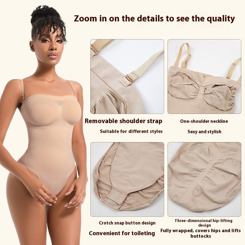 One-piece Encryption One-piece Tights Sk Belly Contracting One-piece Corset